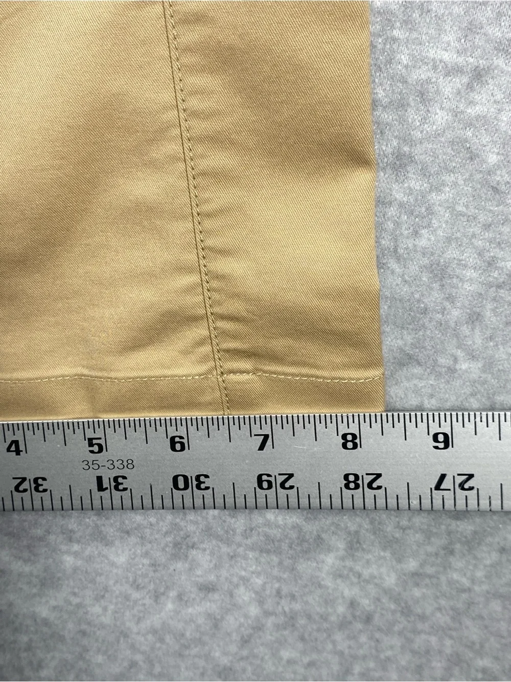 Adidas sports pants women’s size 4 khaki stretch pockets with zipper outdoors
